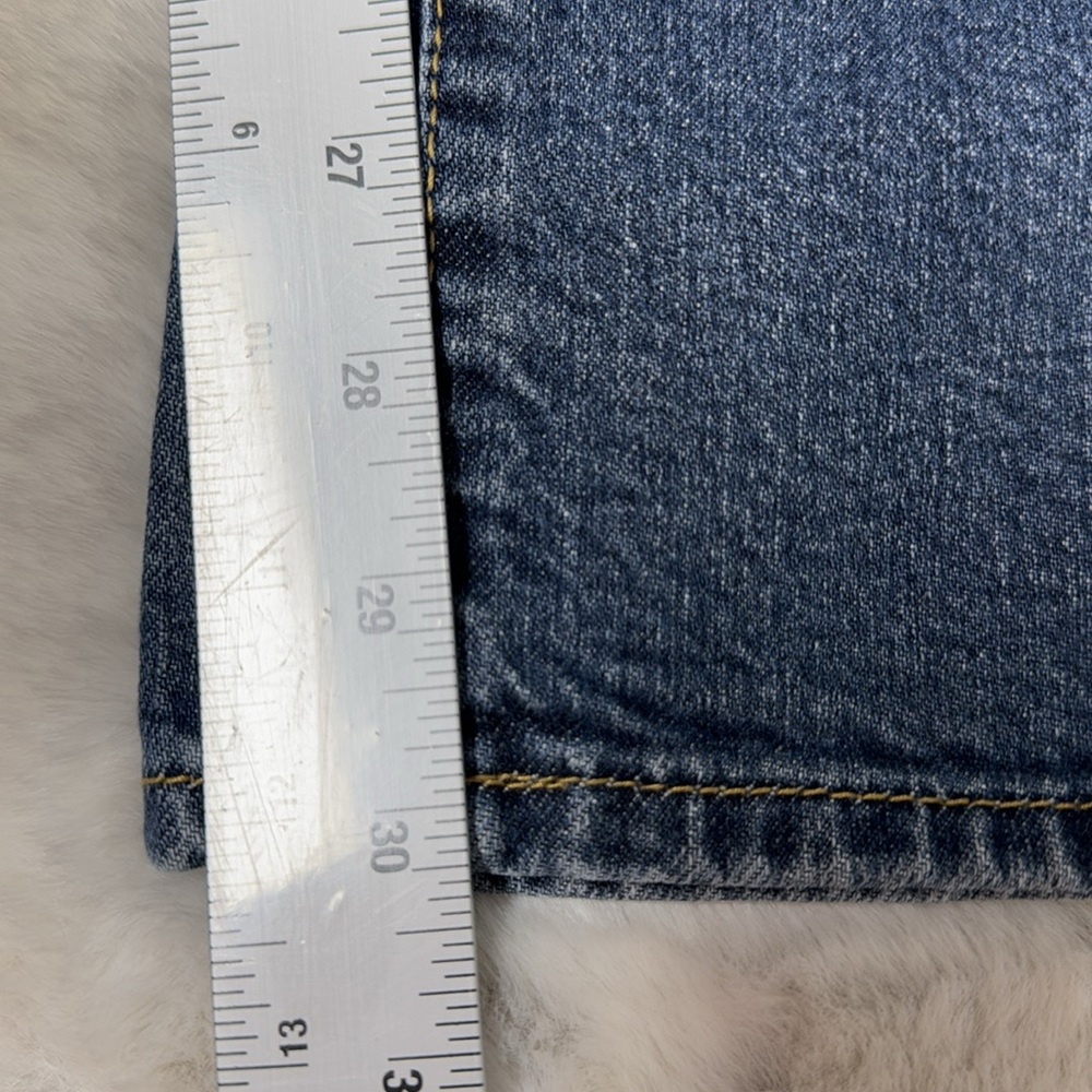 Gap Hip Huggers stretch women jeans size 8 Regular Medium wash hook zip closure - Picture 5 of 10